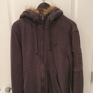 American eagle fur jacket